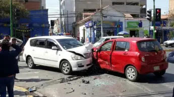 Accidente de tránsito en Bolivia